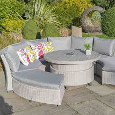 weave 6 seater garden furniture