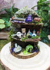Fairy Bookshelf Fairy Garden