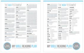 My Bible Reading Plan One Thing Alone