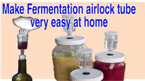make fermentation airlock for wine