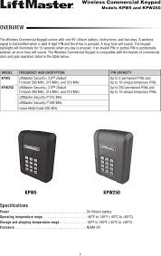 190a1808 Keypad Access Controller User Manual 01 37534