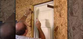 how to install a split jamb door