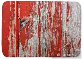 Red Rustic Barn Wood Background Bath Mat Pixers We Live To Change