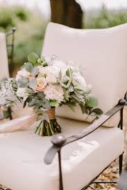 wedding bouquet with white peonies for