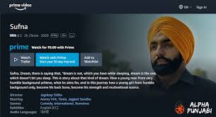 Watch sufna (2020) punjabi from player 3 below. Sufna Punjabi Movie 2020 Alphapunjabi
