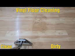 Cleaning A Very Dirty Vinyl Floor With