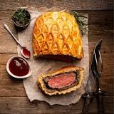 What dessert goes with beef Wellington?