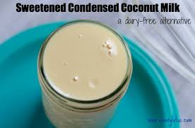 sweetened condensed coconut milk a