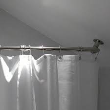 39 Angled Ceiling Shower Rod Shower