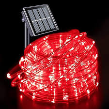 Solar String Lights Outdoor Rope Lights