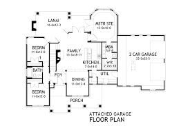 Craftsman House Plan With 3 Bedrooms