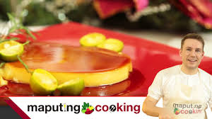 As early as the first ber month of the from december 16 up to the first sunday of january—the official christmas period in the philippines—we would hear almost. Leche Flan Recipe Filipino Staple Christmas Dessert By Chris Urbano Youtube