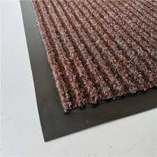 anti slip rubber mat polyester door mat