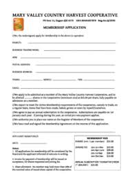 2018 Mvchc Membership Application Form Mary Valley Country