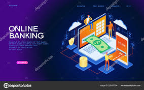 banking web banner stock vector