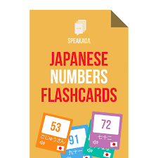 On the other hand, the pronunciation of japanese numbers gets tricky when it sometimes changes depending on the context or counter following the number. Counting In Japanese Japanese Numbers Flashcards Speakada