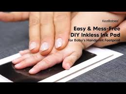 easy mess free diy inkless ink pad