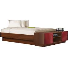 Platform Bed With Storage Footboard