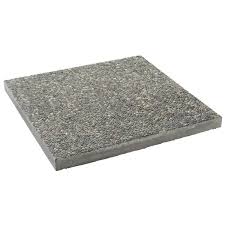 exposed aggregate concrete step stone