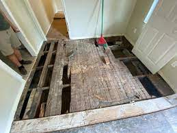 sagging floors and wood rot in ta
