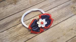 A wide variety of red white blue hair bow options are available to you, such as type, material. Patriotic Hair Bow Hair Bow Patriotic Headband Girls 4th Of July Hair Bow Headband Red White