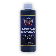 black carpet dye