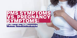 pms symptoms vs pregnancy symptoms