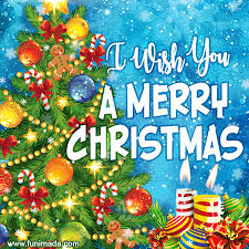 Happy christmas images free download. I Wish You A Merry Christmas Animated Card Gif Download On Funimada Com
