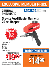 gravity feed blaster gun