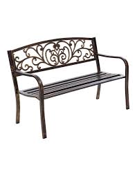 Cast Iron Bench Seat 7 Items Myer