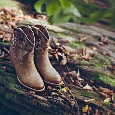 cowboy fashion style boots close up