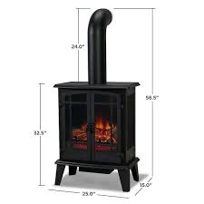 Electric Fireplace In Black 5020e Bk