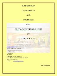 Start studying jamba juice oz. Jamba Juice Inc Business Plan 2 Juice Beverages