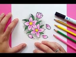 Libros para colorear superguays para niños y adultos 6,38 € 6,06 € mandala flores: Como Dibujar Flores Paso A Paso 6 How To Draw Flowers 6 Youtube