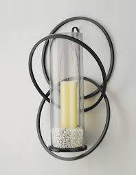oreo wall lamp mounted candle holder