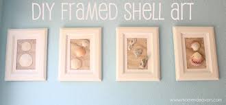 DIY Framed Shell Art Mom Endeavors
