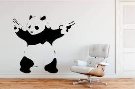 Banksy Pandamonium Decal Grafix