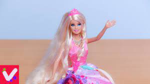 Búp Bê Barbie - Công Chúa Tóc Mây Xinh Đẹp - YouTube