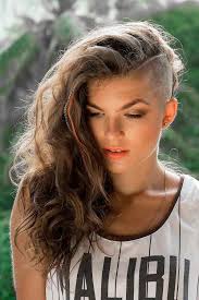 Haircuts are a type of hairstyles where the hair has been cut shorter than before. Haircuts With Half Shaved Head Novocom Top