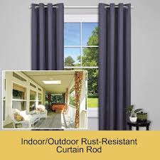 Indoor Outdoor Curtain Rod