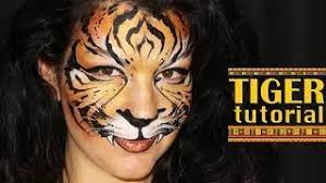 tiger makeup face painting