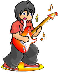 Hasil gambar untuk gambar kartun gitar