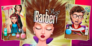 barber hair salon games