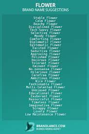 1282 flower business name ideas list