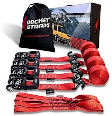 Ratchet straps have some hidden features to make them work safely and easily. Rocket Straps Heavy Duty Ratchet Straps 1 5 X 15 4500lbs Break Strength Ratchet Tie Down