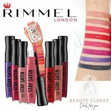 rimmel stay satin liquid lip colour 5