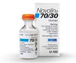 novolin 70 30 generic human insulin