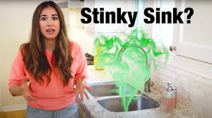 how to clean a smelly sink you