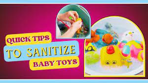 how to sanitize toys at home simple