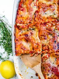 vegetarian lasagna with ricotta a